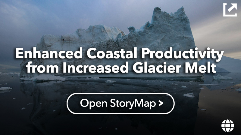 Enhanced Coastal Productivity from Increased Glacier Melt