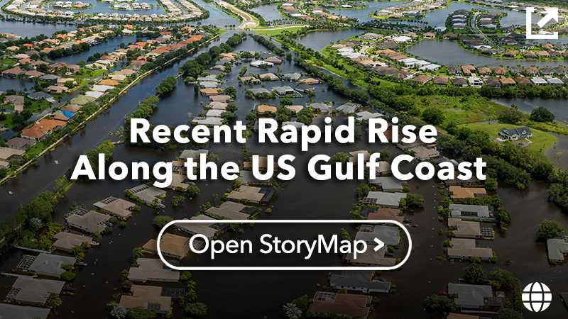 Recent Rapid Rise Along the US Gulf Coast